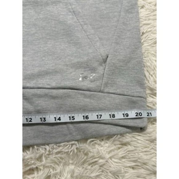 Under Armour Auburn War Eagle Gray Hoodie Sweatshirt MD/M Cotton Blend Pullover - Picture 7 of 7